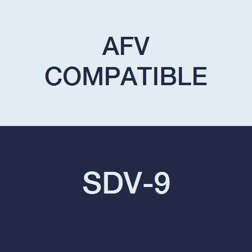 SDV-9 Color Code Numeric "9" Label, 1-1/2" x 1-7/8", Orange Mylar Permanent (Pack of 500)