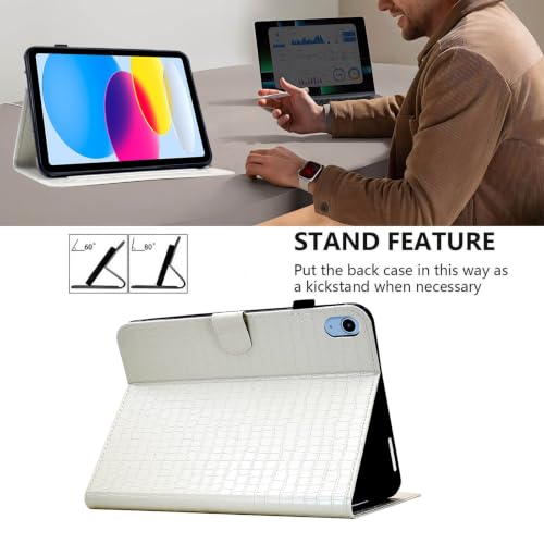 Crocodile Case for iPad A16 11th Gen 2025, iPad 10th Gen Case 2022 — view 5