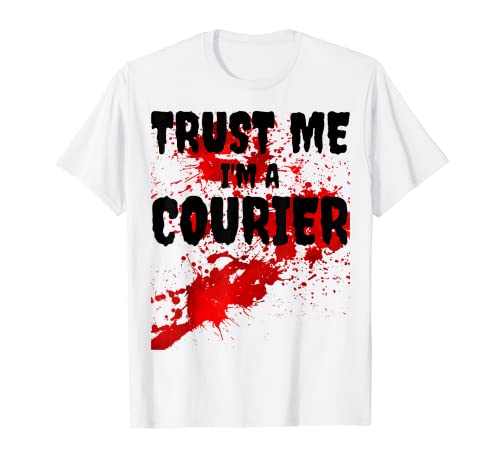 Bloody Créeme, soy un mensajero Scary Halloween Camiseta