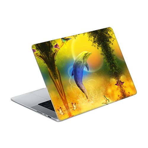 Autocollant MacBook Pro 16 A2485 Dauphin pour Éviter les Rayures