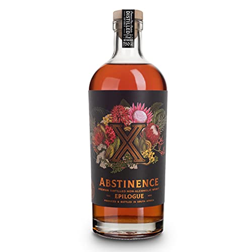 Abstinence Epilogue X Alcohol Free Whiskey inspired Botanical Spirit distilled in South Africa – 75cl