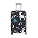 Produktbild My Daily Einhorn Doodle Gepäckabdeckung passend für 45,7 - 81,3 cm Koffer, Spandex Reiseschutz, multicolored, Large Cover(Fit 26-28 inch luggage)