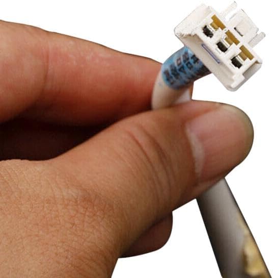 beler White Left Driver Side Rearview Wing Door Mirror Power Glass 3Wire LH Assembly Fit for Honda Civic 2006-2011