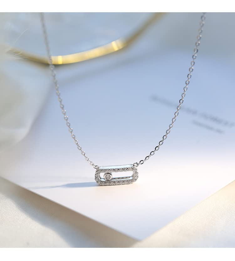 Collier chaîne femme flxhsa pendentif géométrique anniversaire