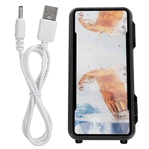 Verdant Touch Koelkast Mini Koelkast USB Snelle Koelkast Koelkast Koeler Warmer voor Cosmetica Dranken Zwart 18W