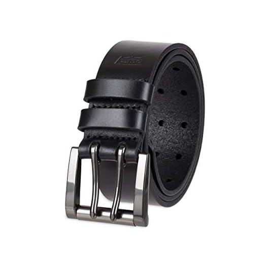 Levi's Men's Double Prong Casual Belt, Black, 34