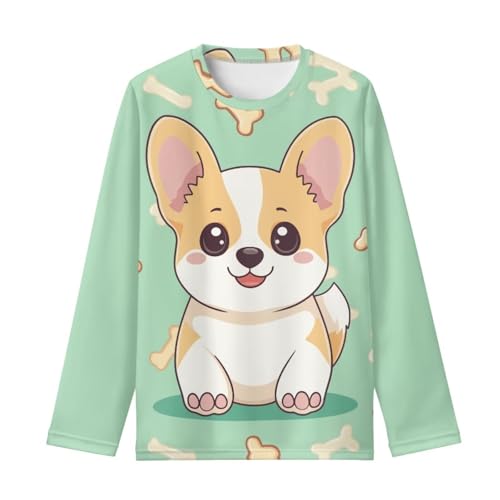 Image of Long Sleeve Shirts for Girls Winter Tops 3-16t Cartoon T Shirts for Fall Clothes