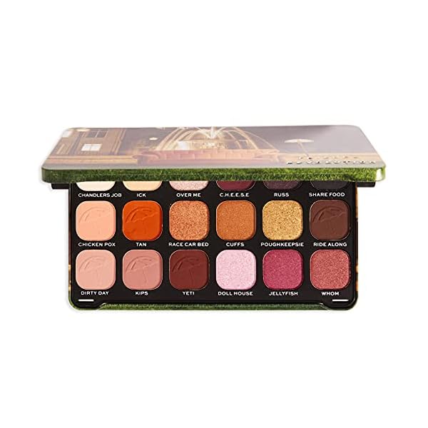 Makeup Revolution, Friends, Forever Flawless,Eyeshadow Palette, I'll Be There For You, 18 Shades, 19.8g