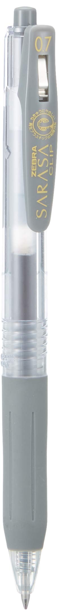 Zebra Sarasa Clip Pen 0.7 mm, Gray (JJB15-GR)