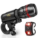 🔋【BATTERIE】Luce bici anteriore e posteriore funzionanti con 3 batterie AAA e 1 batteria CR2032. Non dispone di ricarica USB per via delle funzionalità molteplici, facili da sostituire, tempo richiesto 2 minuti.
