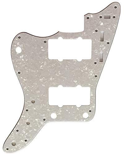 �M�^�[�s�b�N�K�[�h Fits Japan Jazzmaster Lefthand Style 4�w�\�� �M�^�[�ی� �ی�t�B�����t�� (4�v���C�z���C�g�p�[��)