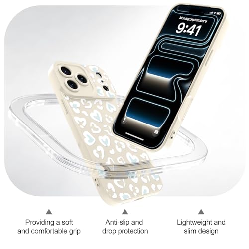 Coque iPhone 17 Pro Max évitez les rayures grâce au silicone blanc - 3