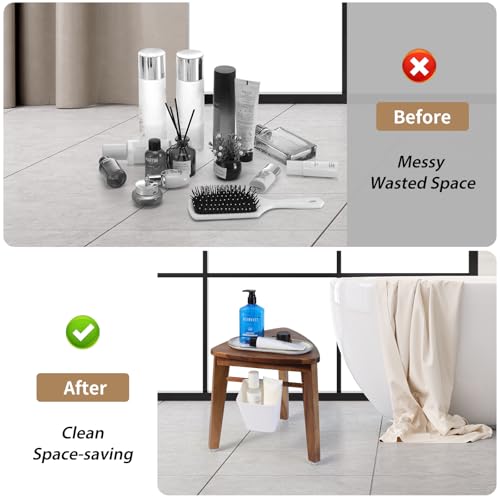 Boulphia 12.8'' Shower Stool For Inside Shower thumb #2