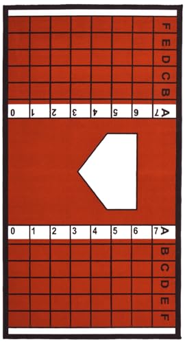 ZEALFEEL Baseball Hitting Mat, 7mm Thickened,...