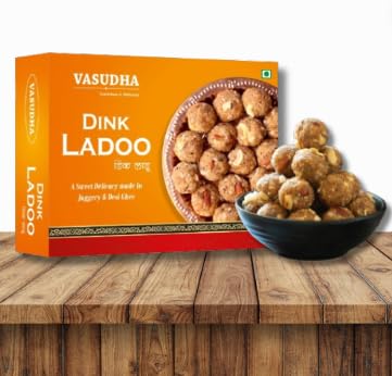 See full amazon price history chart for Vasudha Authentic Dink Ladoo | Gond Laddu | Edible Gum laddu | In Jaggery & Desi Ghee - A Powerhouse of Nutrition & Deliciousness Vasudha Authentic Dink Ladoo | Gond Laddu | Edible Gum laddu | In Jaggery & Desi Ghee - A Powerhouse of Nutrition & Deliciousness (B0D2HXXZJ7) Amazon Price History, Amazon Price Tracker