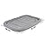 Dog Bed - Large Washable Dog Crate Mattress | Comfortable Dog Cushion | Warm Dog Mat with Anti-Slip Bottom | Collapsible Dog Crate Bed | Puppy Mat Pad Blanket Dog Cats Bedding in Grey (91x58cm)
