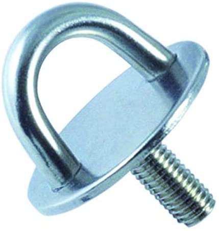 Placa de ojal con tornillo roscado M10 de acero inoxidable Cover