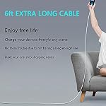 41eMDdr7ReS. SS150 iPhone-Fast-Charger-Apple-MFi-Certified-20W-PD-USB-C-Wall-Charger-Power-Adapter-with-6FT-Type-C-to-Lightning-Cable-Compatible-iPhone-1212-Mini12Pro12-Pro-Max1111-Pro-MaxXs-MaxXRX-and-More