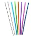 Tegion 12 Inch Extra Long Reusable Silicone Straight Straws for Tall Tumblers 40 Ounce Hydro Flask, 30 YETI/RICT/Ozark Trail/32 Blender Bottle