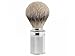 Muhle Shaving Brush, Silvertip Badger Hair, Chrome Metal Handle