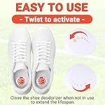 Knixmax Sneaker Deodorizer Balls Shoe Smell Ball 6 Pack Cologne Basketball - Image 4