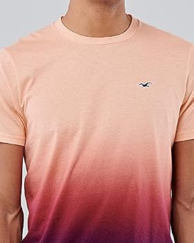 t-shirt ORANGE OMBRE for men 