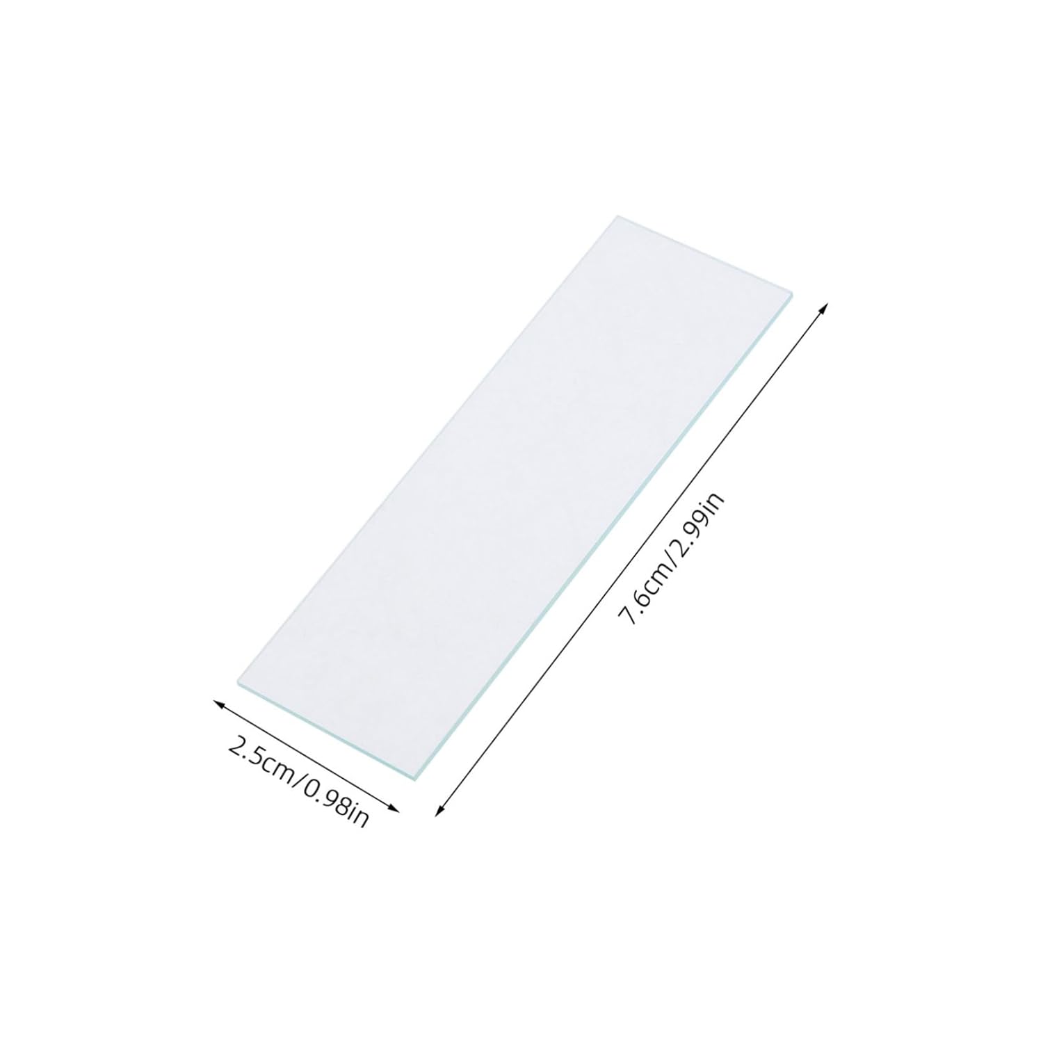 300pcs Microscope Slides Covers High-res Opti-Glass Ground Edges for Boys and Girls School Labs Ready to Use