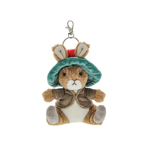 Beatrix Potter Benjamin Bunny Plush Keyring Soft Toy