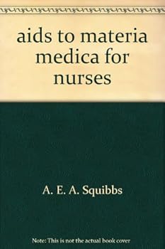 Hardcover Aids to Materia Medica For Nurses Book