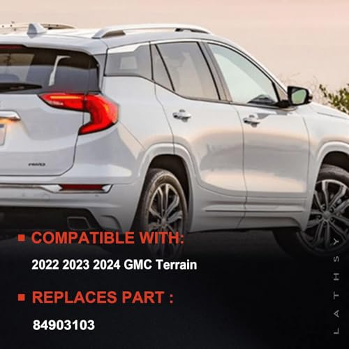 Tail Lights Compatible With 2022 2023 2024 GMC Terrain Outer Rear Light Taillights Right and Passenger Side Replace:84903103 by Lathsy - Image 2