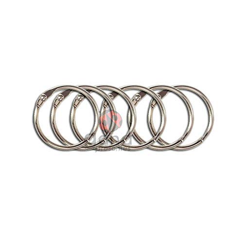 Argola Articulada 35mm Prata com 20 unidades