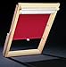 Produktbild Dachfenster Thermo Rollos für Velux Fenster - Profilfarbe Weiß (auch mit silbernen Profilen erhältlich) - Sonnenschutz GGL GPL GGU GPU M06/M08