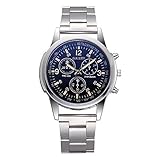 Herren Sport Digital Uhren Wasserdicht Sport Armbanduhr mit Wecker Stoppuhr Schwarz Armbanduhr läuft Digitaluhren für Männer Männer Chronographen Edelstahl Wasserdicht Designer Armbanduhr Herren Leuchtende Analog Datum Business Uhr für Herren Herren-Armbanduhr ultradünnes Gehäuse minimalistisches analoges Zifferblatt mit Datumsanzeige japanisches Quarzwerk