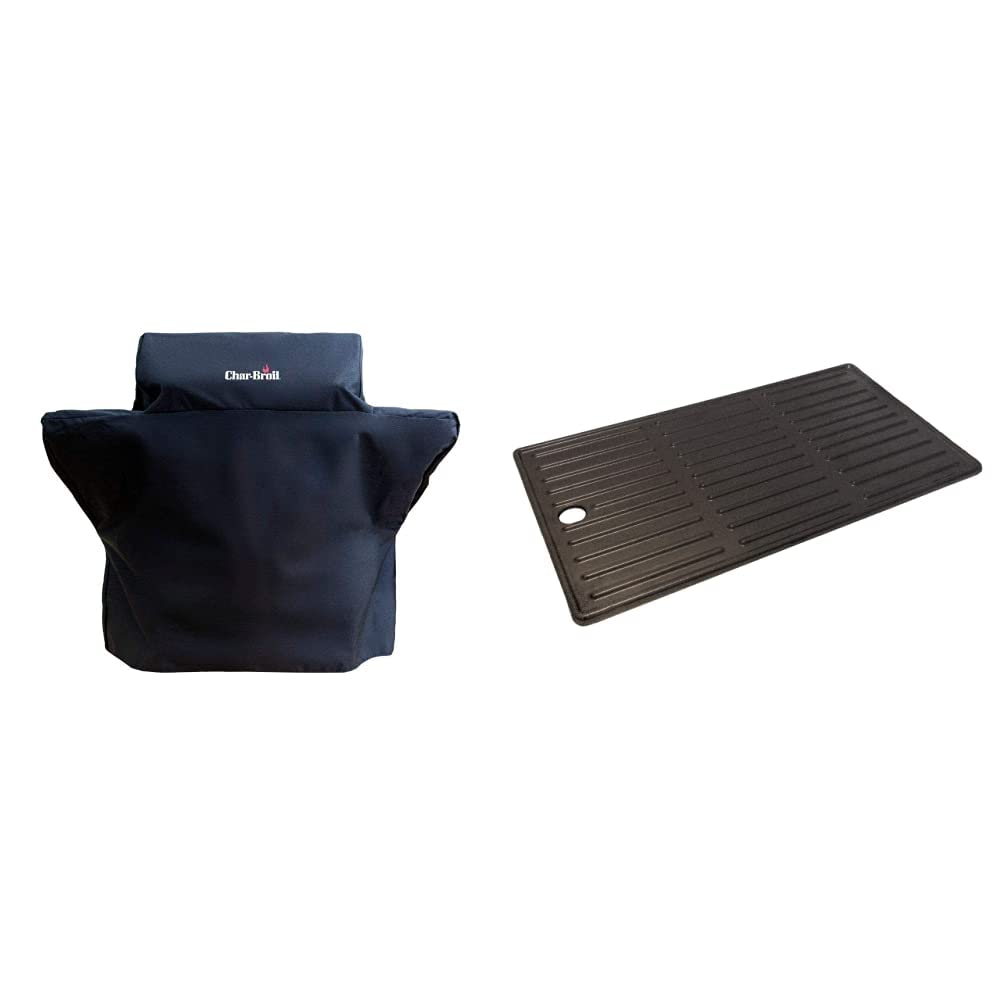 Housse de barbecue Char-Broil 140 004 et plaque de cuisson pour vos repas de terrasse