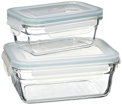 Glasslock 4Pc Rec't Set #TOP28