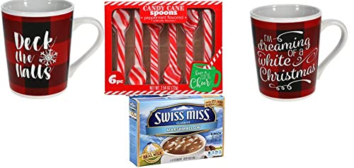 Chocolate Peppermint Mug Set
