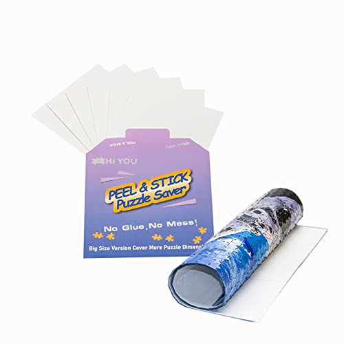 TINYOUTH 6 pezzi di fogli puzzle adesivi per 1000