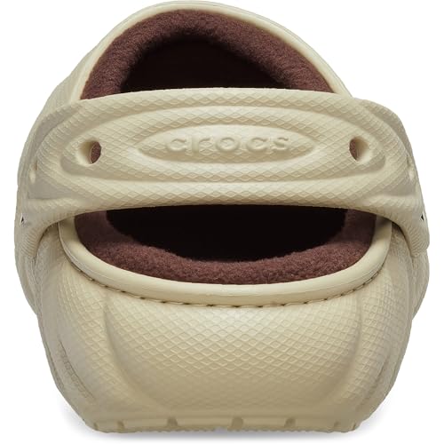 Image of Crocs Unisex Adult Classic Lined Overpuff & Geometric Fuzzy Clogs