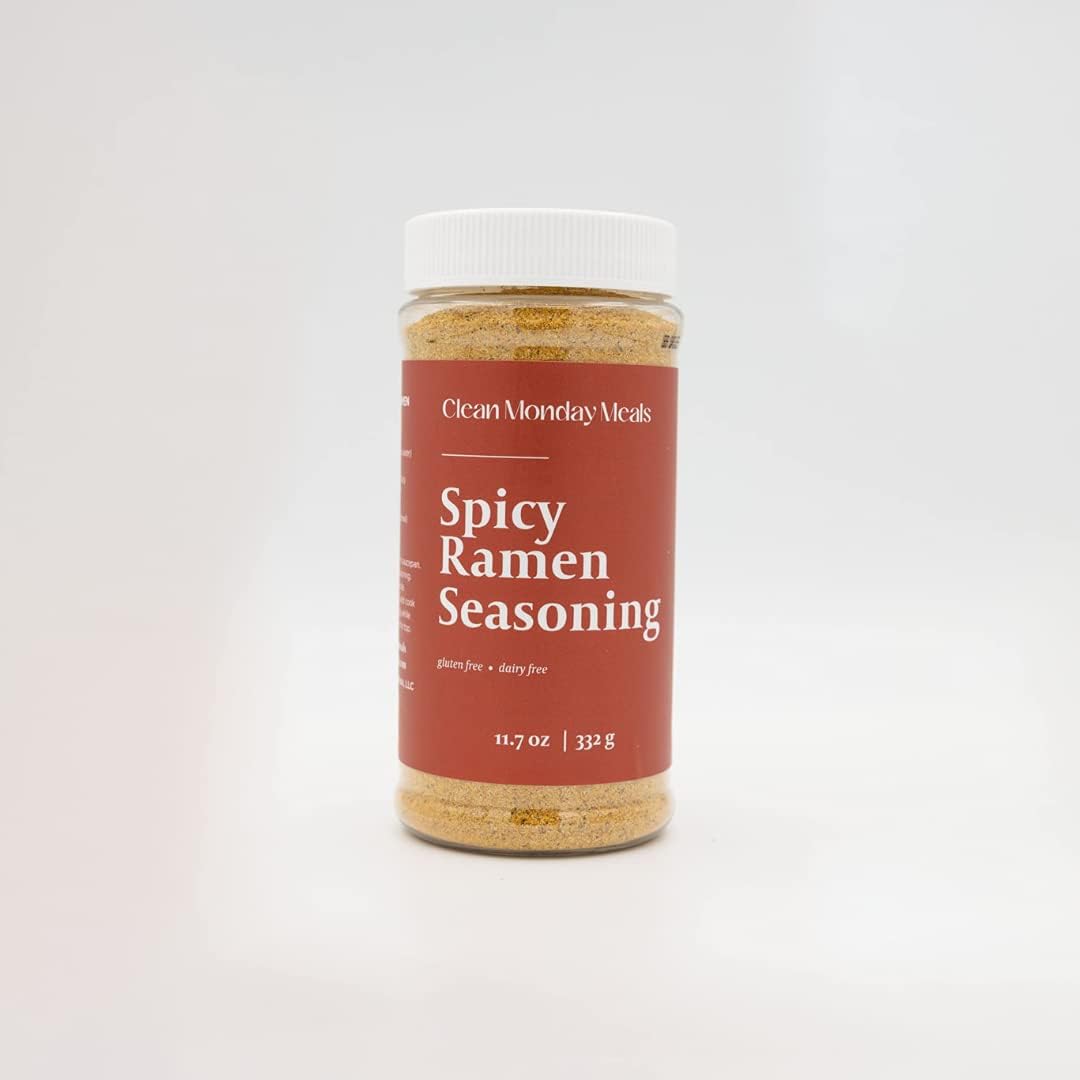 Clean Monday Meals | Spicy Ramen Seasoning Mix | Dairy Free & Gluten Free | 11.07oz