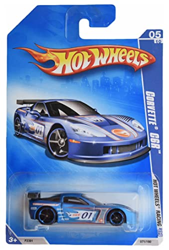 Hot Wheels Corvette C6R - Blue 71/190 Racing '09 5/10
