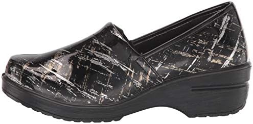 Easy Street womens Laurie Clog, Black Streak Patent, 8.5 Wide US | Image 7
