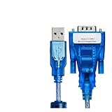 YUANFAHHH câble de programmation Câble DB9 Port série USB vers RS232, adaptateur convertisseur, câbles de programmation for PLC (Color : USB to RS232)