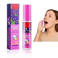 Mundspray Gegen Mundgeruch,Mundspray,Gegen Mundgeruch Und Karies,Traube Mundspray,FüR Nachhaltig Frischen Atem-Wie Mundwasser Zum Mitnehmen(20ml)