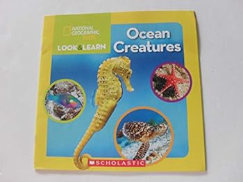 Paperback National Geographic Kids-Look & Learn: Ocean Creatures Book