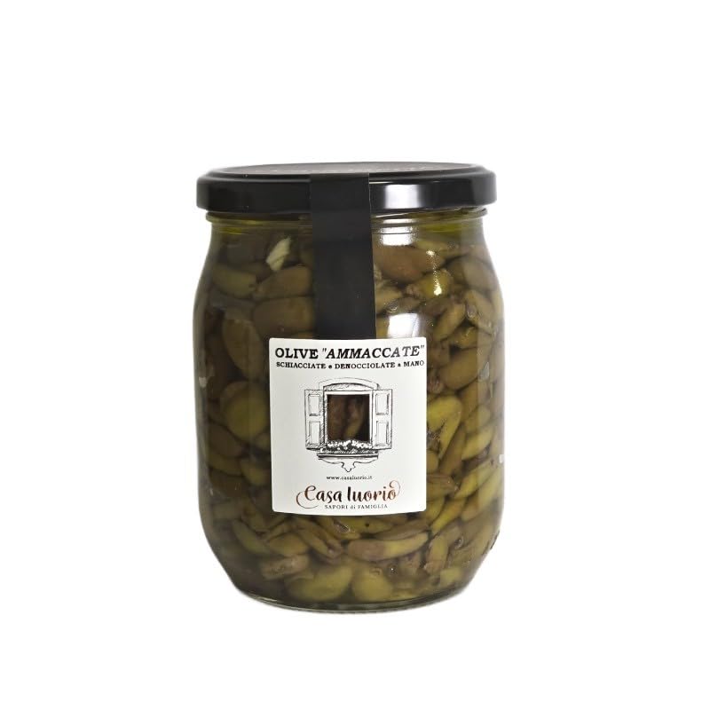 Olive Ammaccate in Olio Extravergine di Oliva 580
