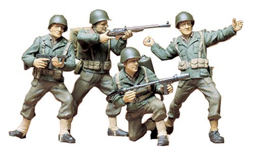 Tamiya US Army Infantry Squad 1:35 Military Plastic Figure Model Assembly Kit