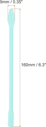 Miniatura 8 de HARFINGTON 2 varillas de agitación de silicona reutilizables de 6 pulgadas para mezclar resina epoxi, pintura líquida, manualidades, color morado