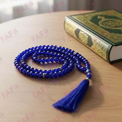Image of Crystal Tasbeeh /Prayer Beads Manual Counter for Muslim