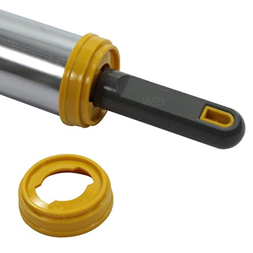 Rolo de Massa Com Regulagem de Altura 28cm - Cromado