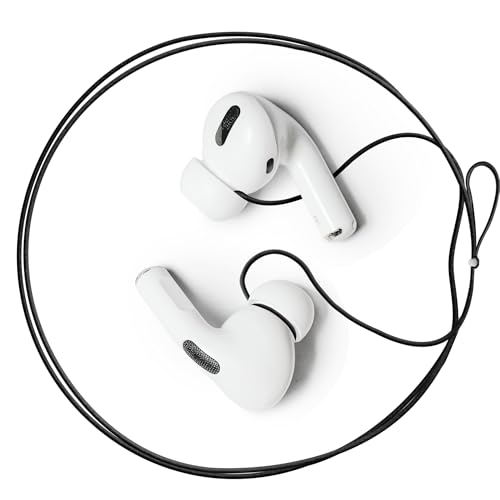 Podstring New Version of Anti-Lost Strap for Wireless in-Ear Earbuds with Ear Tips, Airpod pro...